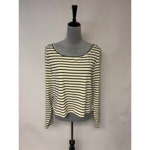 Cider Plus Top Striped Causal Nautical Preppy Classic Womens SZ 2X NWT